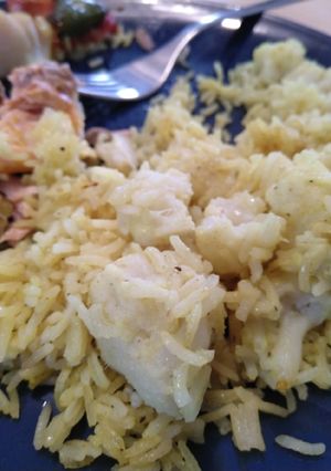Une photo de Riz épicé au choux fleur