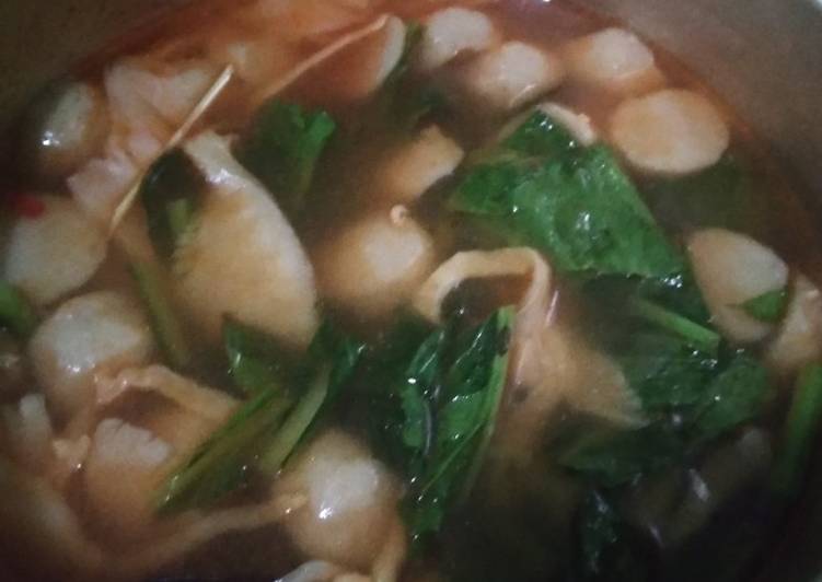 Cara Gampang mengolah Tomyam Soup Homemade super gampang, Bisa Manjain Lidah