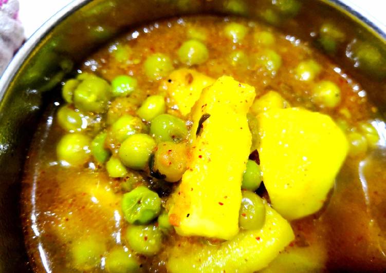 Recipe of Ultimate Aloo matar ki sabji