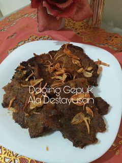 Foto resep Daging Gepuk