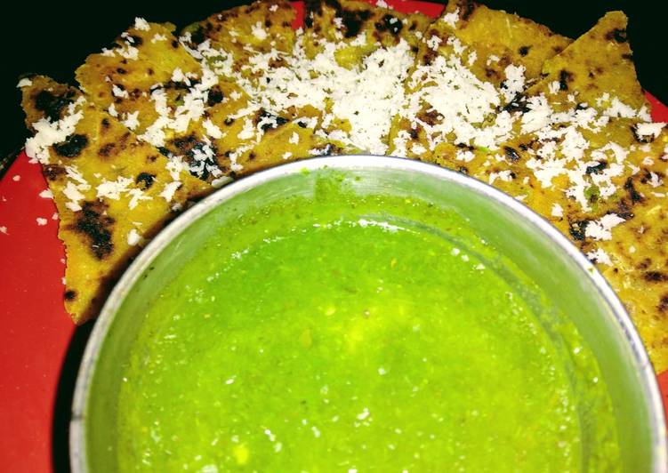 Healthy Recipe of Mix Vegs Paratha