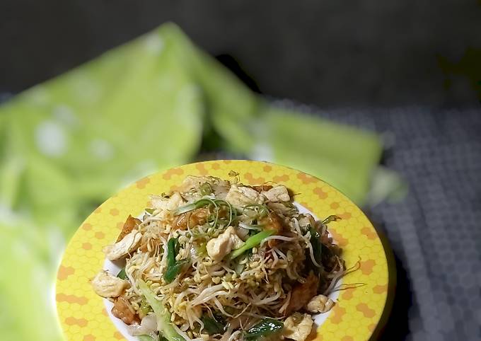 Tumis Tauge Tahu Tempe (Menu sahur)