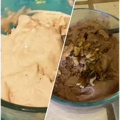 A picture of Oatmeal ice cream GF EF.