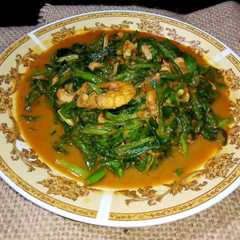Genjer Masak Belacan (Tumis Genjer Terasi)-レシピのメイン写真