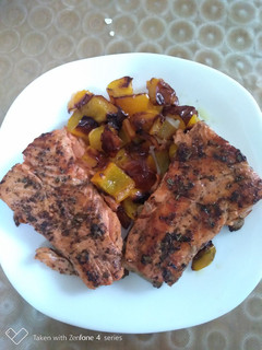 Foto resep Salmon Panggang Lemon Paprika