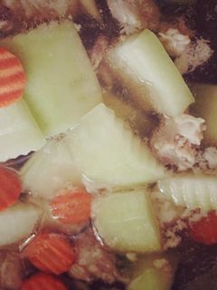 รูปของ ต้มจืดฟักใส่ไก่