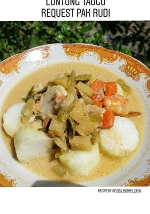 Foto resep Lontong Tauco Khas Sumatera