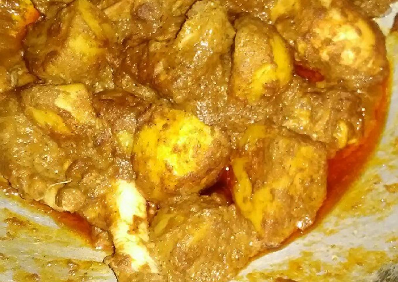 Rendang bumbu pasar
