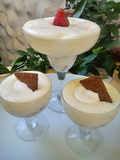 Una foto de Copa Mousse Tiramisú Navideña
