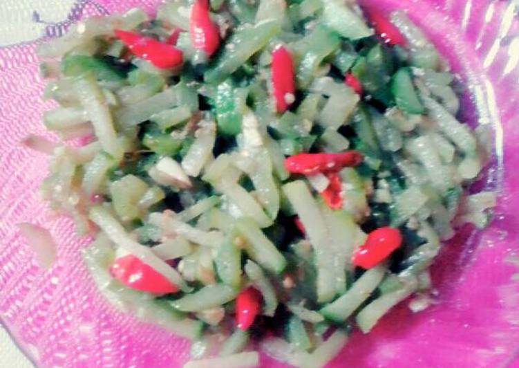 Resep tumis labu enak dan praktis Anti Gagal