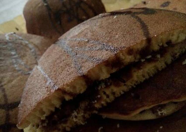 Dorayaki coklat keju