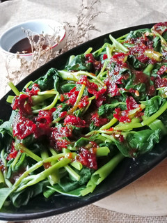 Foto resep Rujak kangkung