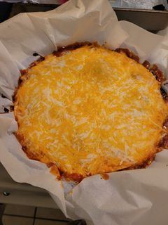 A picture of Enchilada bake.