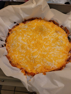 A picture of Enchilada bake.