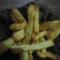 A picture of French fries.