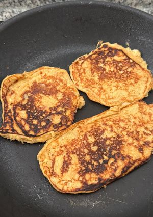 Una foto de Pancakes de banana 🍌