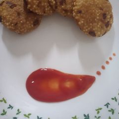 A picture of Sabudana tikki.