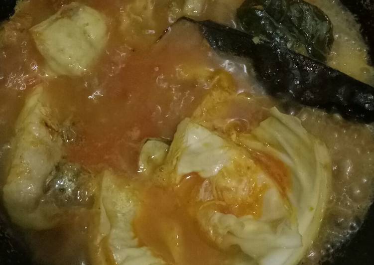 Langkah Mudah untuk memasak Kepala Ikan Masak Kuning yang Lezat Sekali