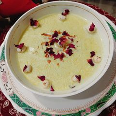A picture of Roasted Makhana Kheer.