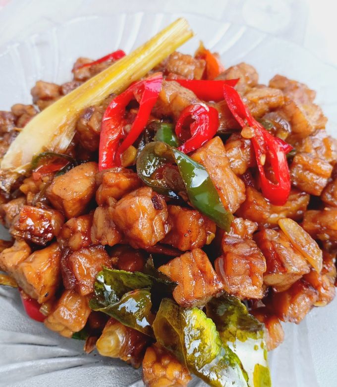 Foto resep Orek tempe basah manis pedas