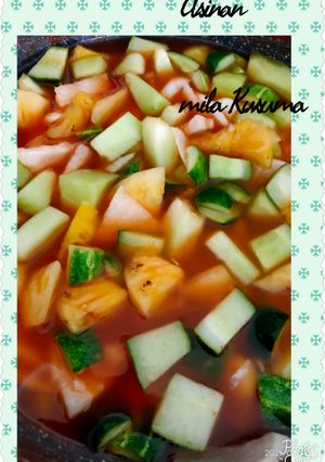 Foto resep Asinan Buah Sederhana