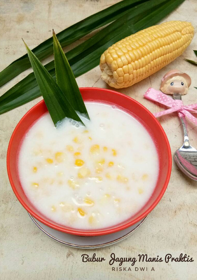 Foto resep Bubur Jagung Manis Praktis