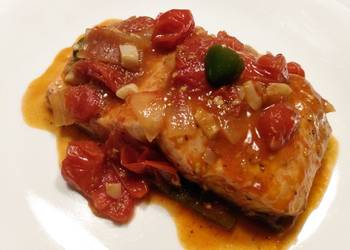 Latest Recipe Trout in tomato chutney Delicious Simple