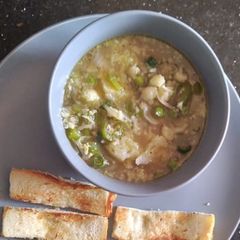 A picture of Veg soup.