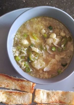 A picture of Veg soup.