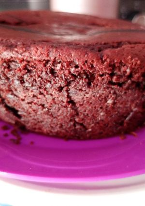 Una foto de Pan red velvet o moka