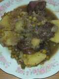 Estofado argentino de carne y papas