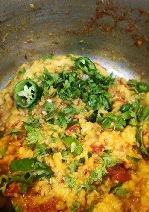 A picture of Masla Mong Dal.