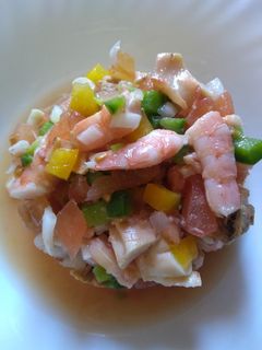 Una foto de Salpicón de marisco