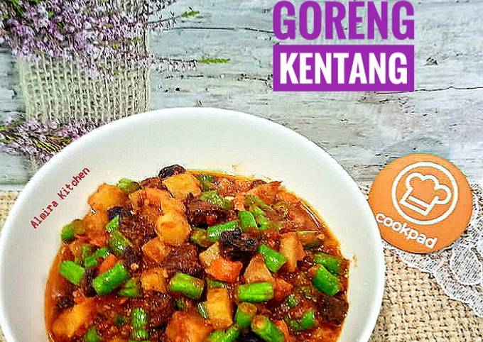 Bagaimana Menyiapkan Sambal Goreng Kentang👩‍🍳, Lezat Sekali