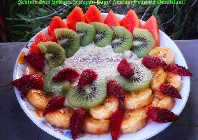 Resep Nestum Buah Sebagai Sarapan Pagi Nestum Fruit As Breakfast Oleh