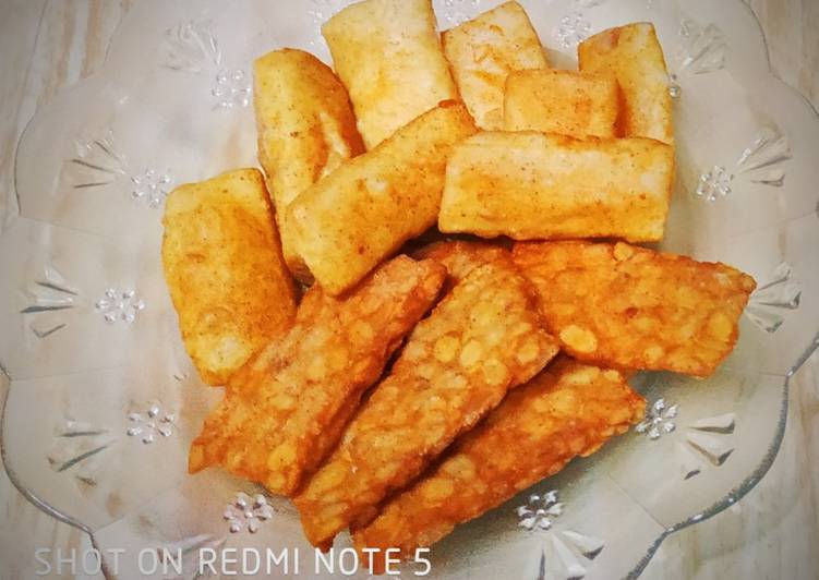 Bagaimana Menyiapkan Teta Repung (tempe tahu goreng tepung) yang Bikin Ngiler