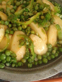 صورة لوصفة طاجين دجاج وخضار