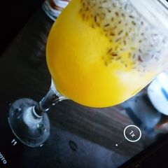 A picture of Mango punch 💛😋💛.