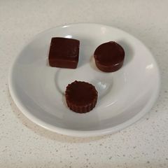 A picture of Easy chocolate bites (dairy-free or milk chocolate) + delicious chocolate spread.