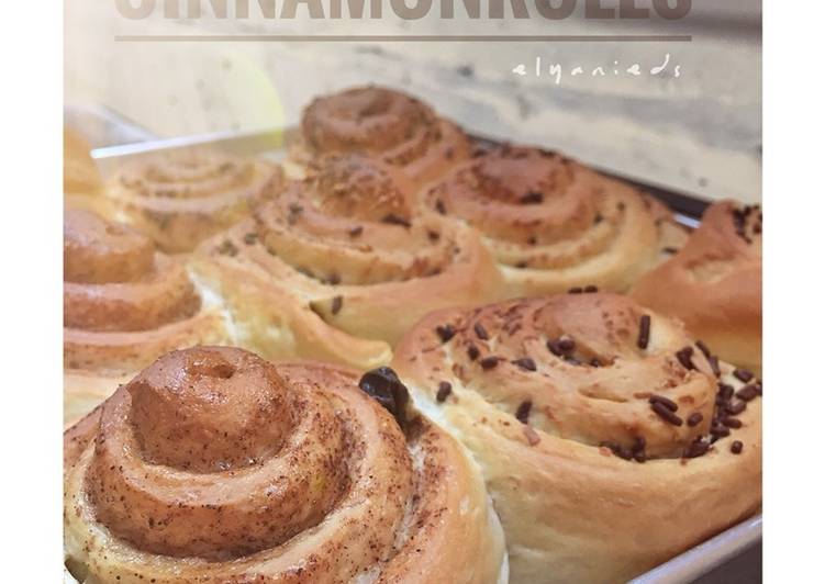 Cinnamon rolls dgn metode autolisis