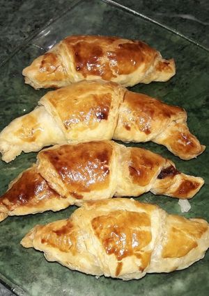 صورة لوصفة كرواسون بالشكولاطة
