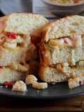 Roti Sandwich isi Ragout Makaroni