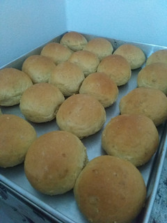 Foto resep Burger bun mini (diet version, pakai tepung gandum)