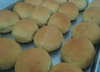 Masakan Populer Burger bun mini (diet version, pakai tepung gandum) Enak dan Sehat