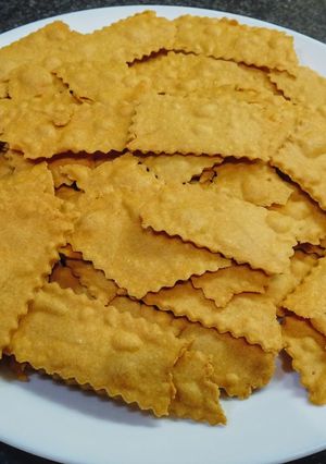 Une photo de Crackers à la farine de pois chiches (vegan)