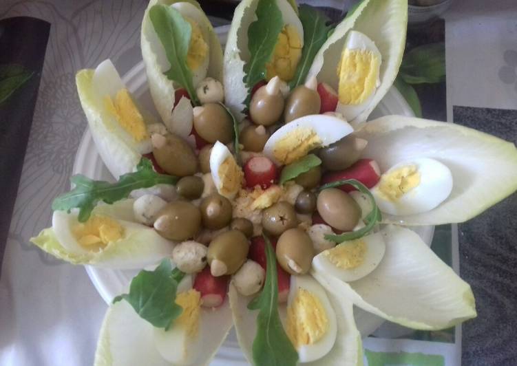 Recette Des Salade des endives