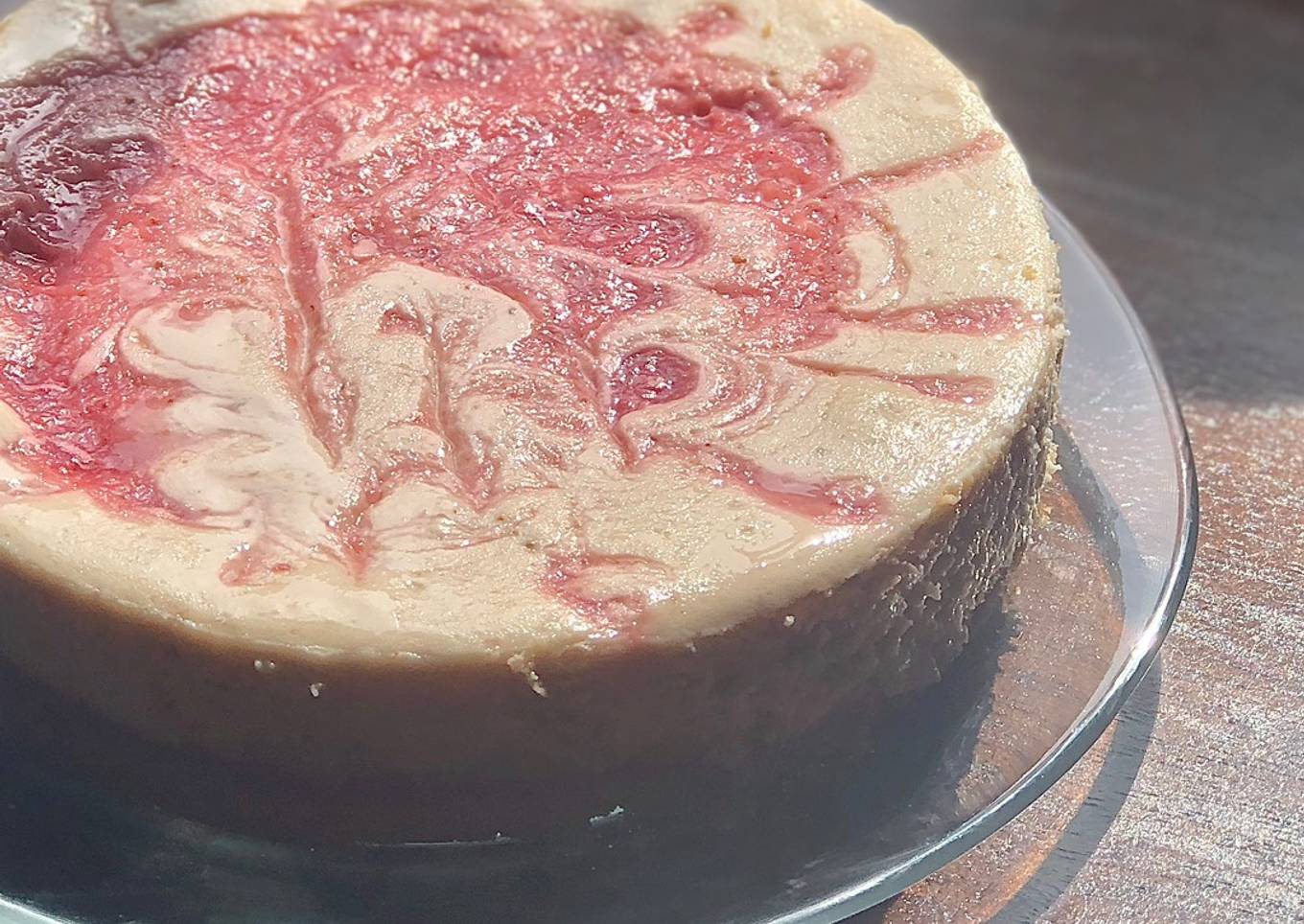 Big ** Strawberry Cheesecake * Easy *