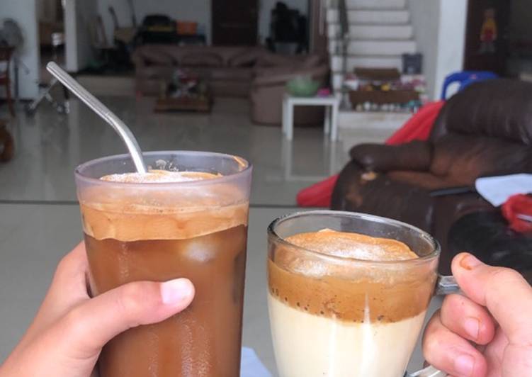 Resep Dalgona Coffee☕️ yang Lezat