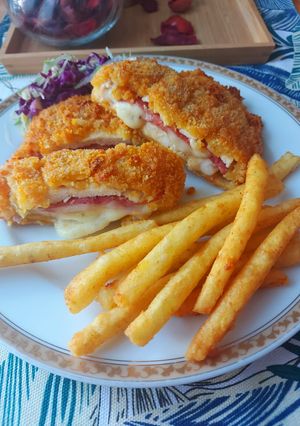 Foto resep 282. Chicken Cordon Bleu Mozarella