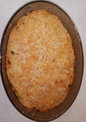 عکسی از دستور کیک گوشت 😍😋